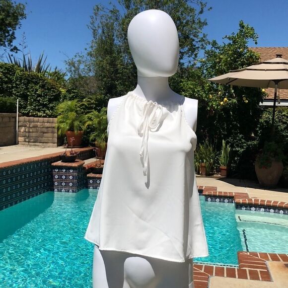 BP White Square Neck Tank Top Size Small - Picture 2 of 8